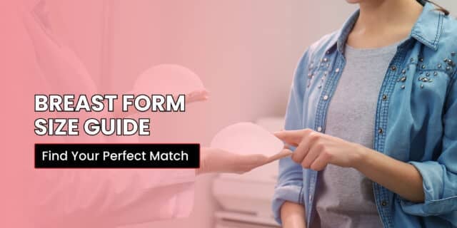 Breast form fitting guide