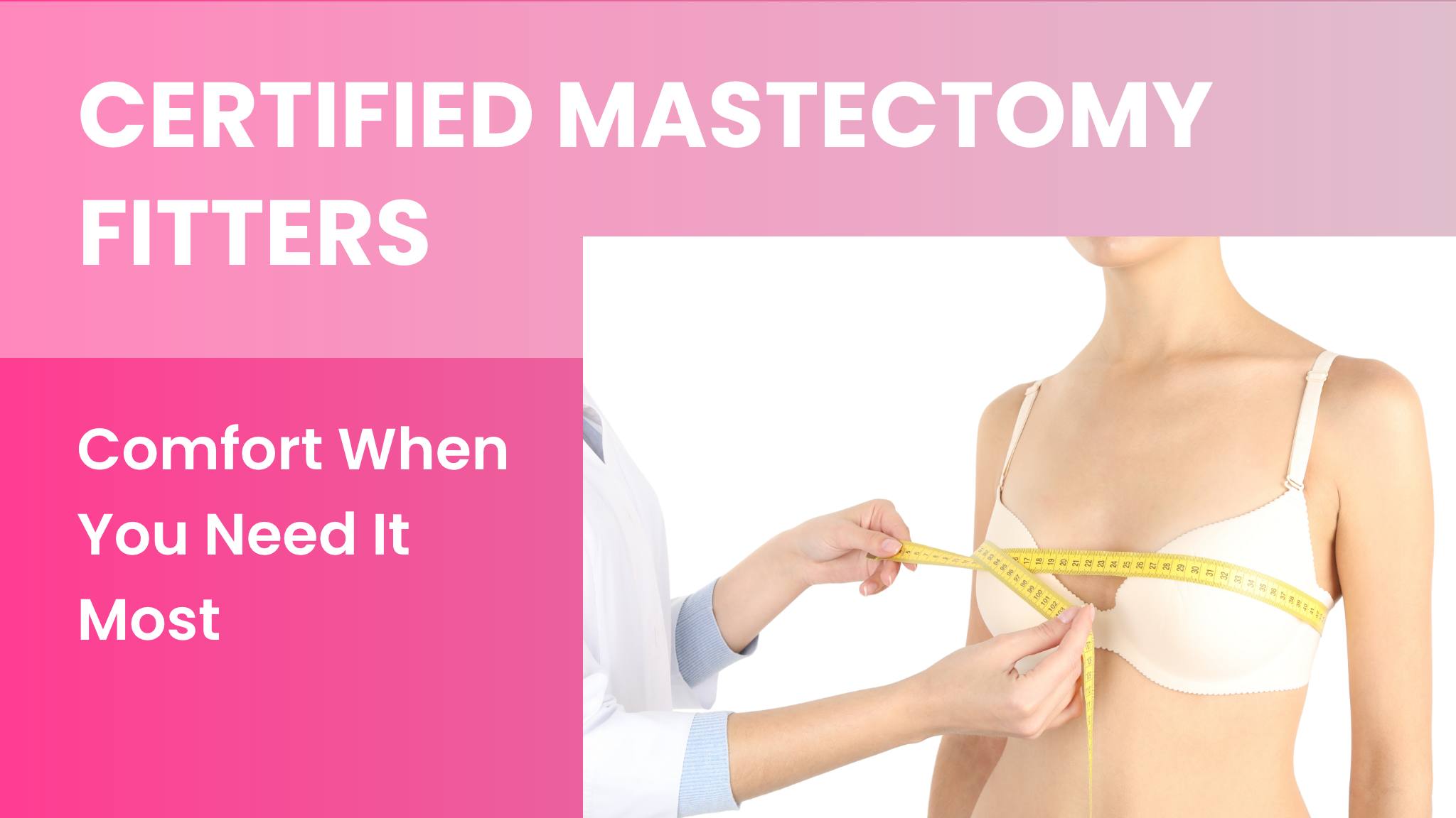 mastectomy bra fitting service