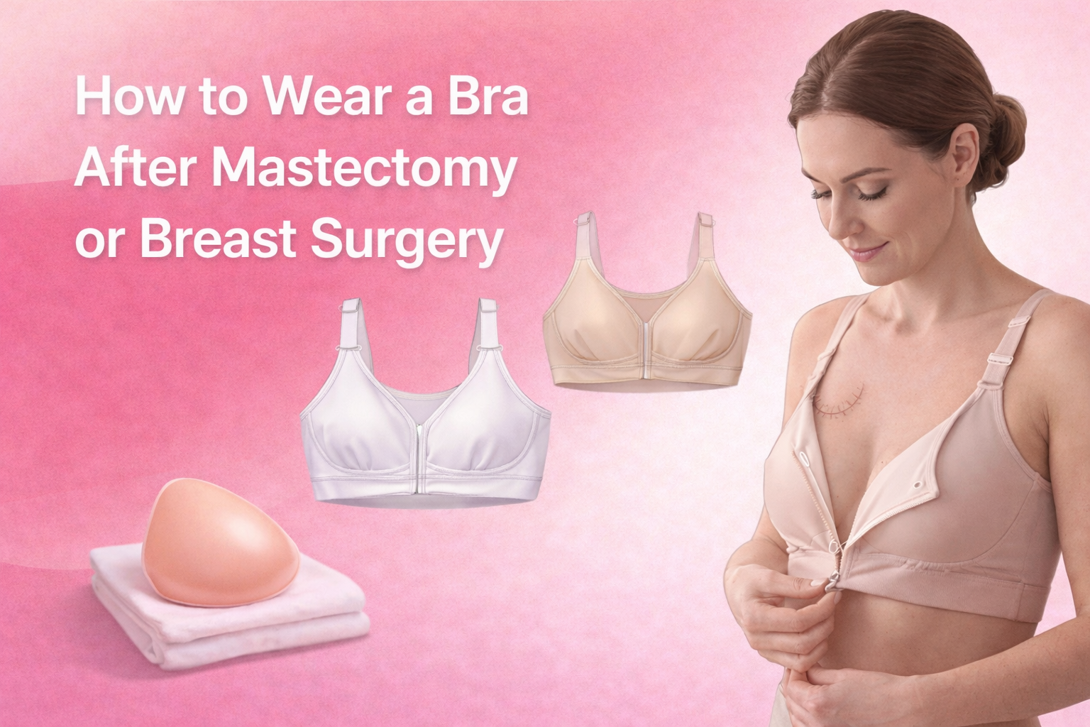 How to Wear a Bra After Mastectomy or Breast Surgery